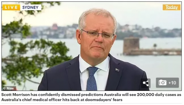 全澳確診暴增，莫里森稱國境不會關閉！美國總統拜登也宣佈不封鎖