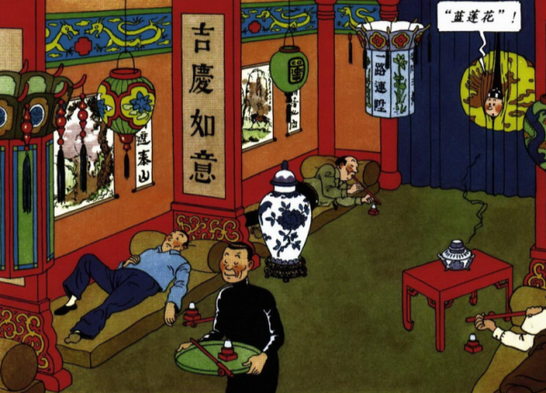 歐洲漫畫天花板《丁丁歷險記》：因中國篇《藍蓮花》而名聲大噪