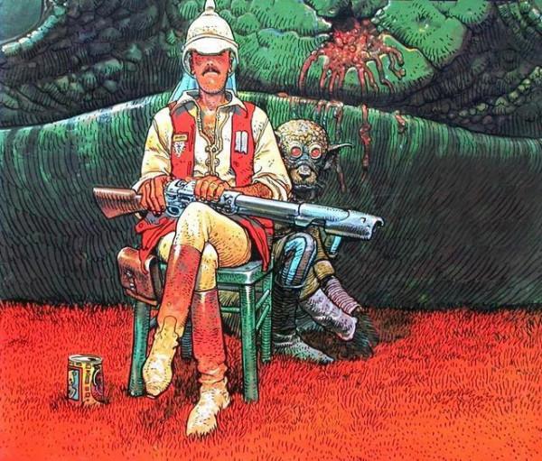 「插畫分享」法國插畫大師 莫比斯