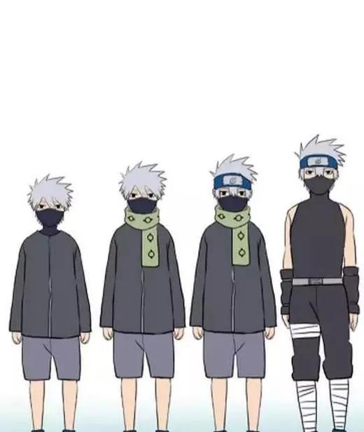 卡卡西從小帥到大