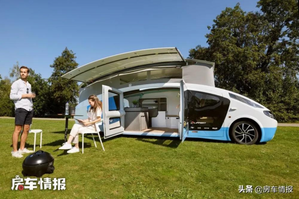 太陽能房車真的來了！帶60度電白天能開730公里，晚上電器敞開用
