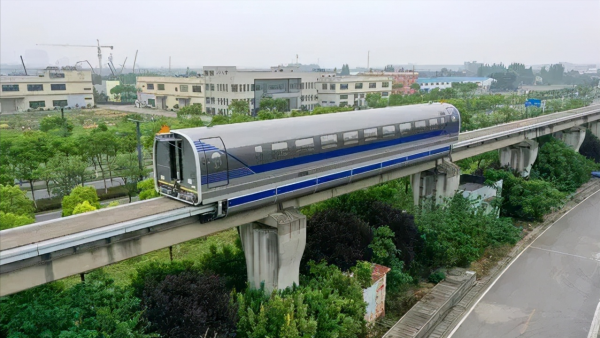 中國速度！全球高溫超導磁懸浮樣車現世，美國網友：偷我們技術