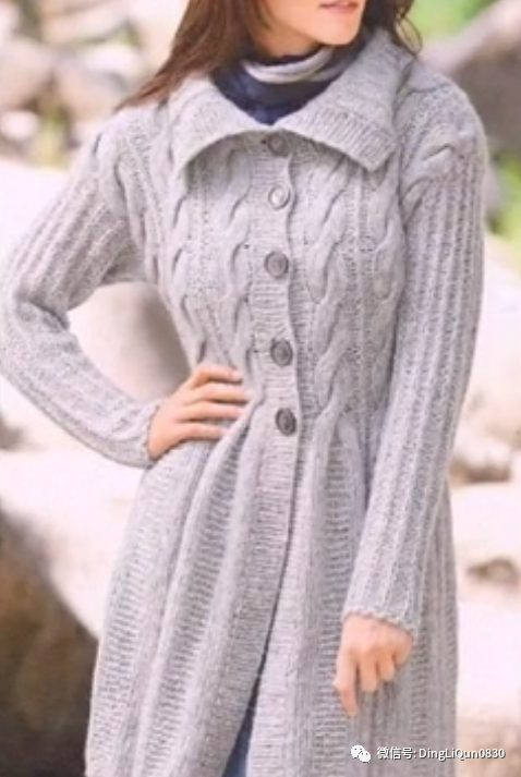 「針織作品」60款時尚流行的中長款開衫（尋找靈感）