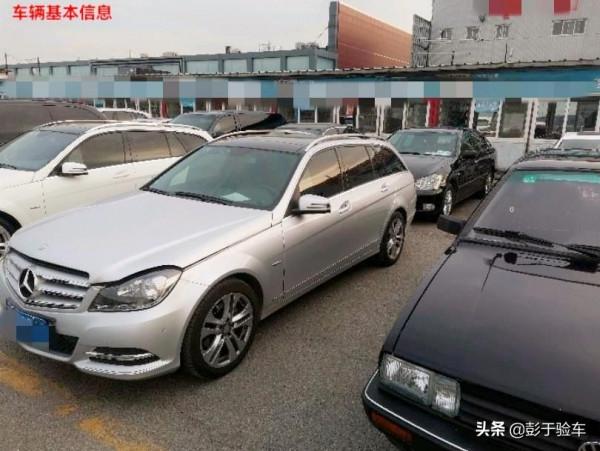 一臺被終止檢測的賓士C，幾乎全車原車漆，買方卻要求退車