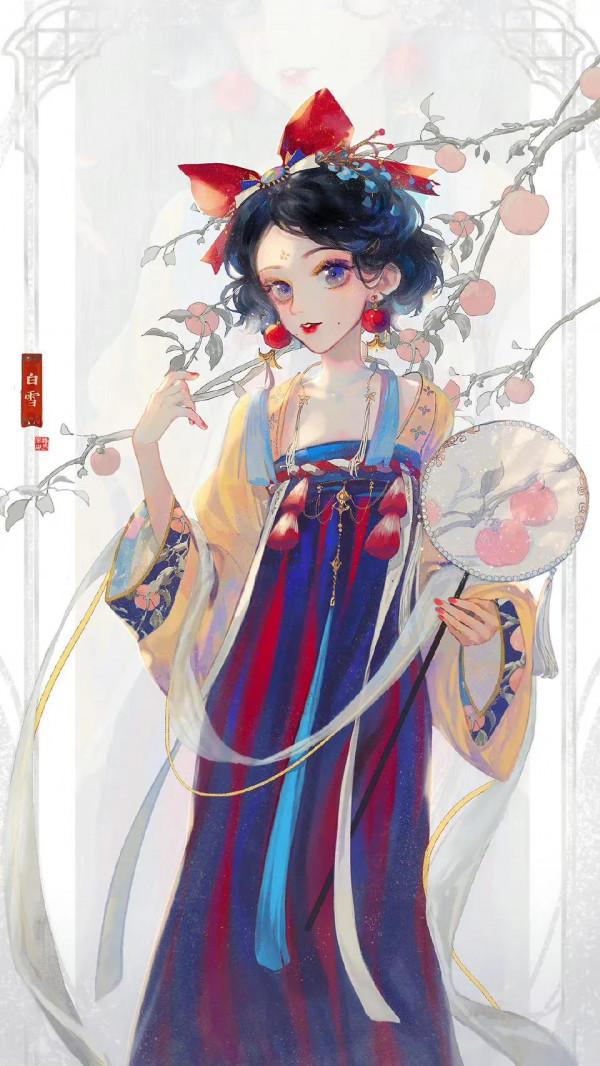 漫圖系列：《迪士尼公主-中國風》
