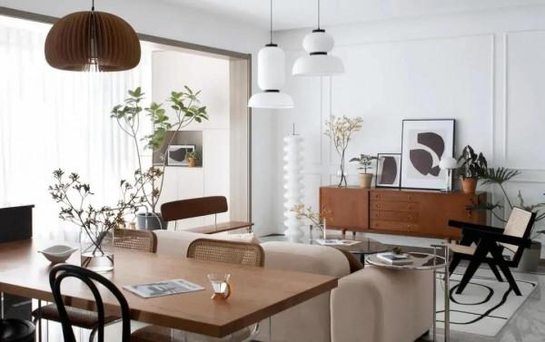 147㎡兩居,隨處可見的綠植搭配櫻桃木,GET“鹽系”美宅 147㎡兩居,隨處可見的綠植搭配櫻桃木,GET“鹽系”美宅