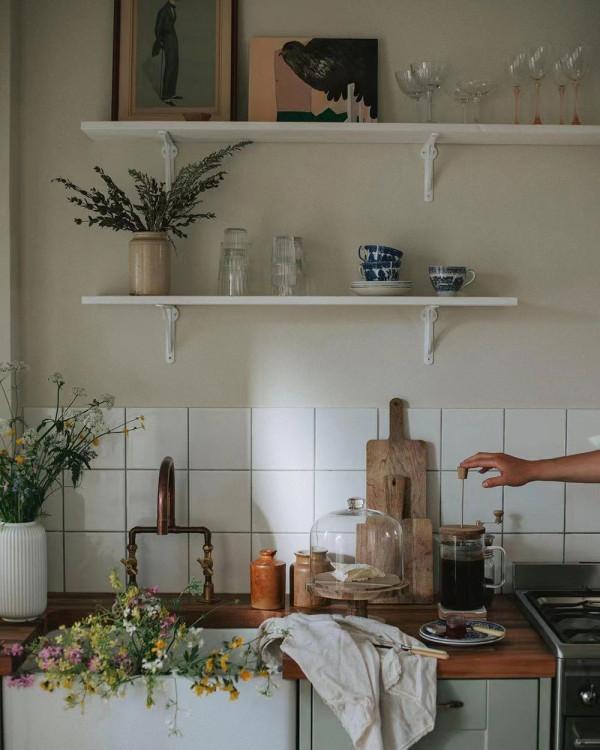 蘇格蘭太太曬出溫暖小屋，溫馨復古與花為伴，悠閒生活太解壓了