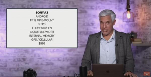 索尼A7R5、A9 III規格曝光，還有A1000、A5、A3