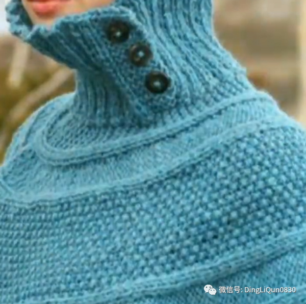 「針織作品」30款漂亮時尚的斗篷設計 「針織作品」30款漂亮時尚的斗篷設計