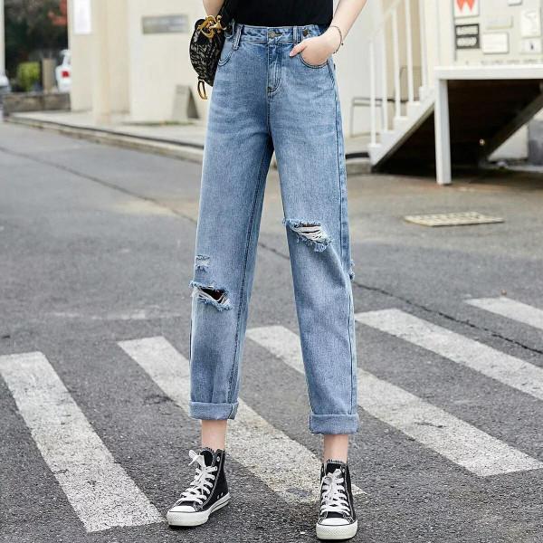 80多款女士牛仔褲推薦給你，再也不愁牛仔褲穿搭啦