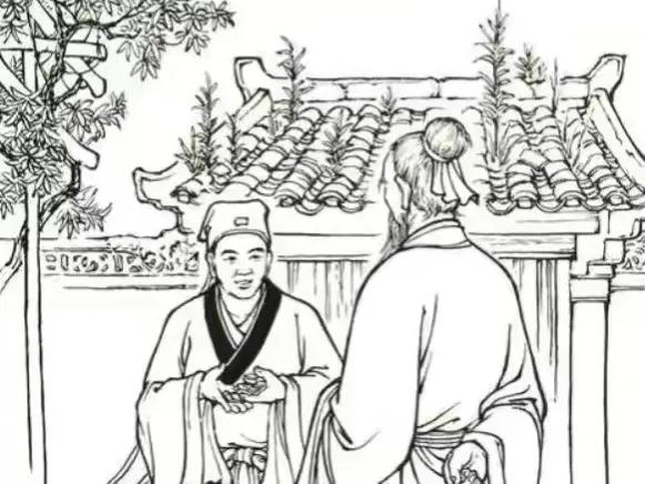 民間故事：男子送糧，遇見阿公跌倒路旁，阿公：你家中老婆不對勁