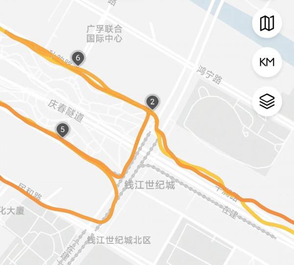 華為GT2跑步里程與百度地圖測距大比拼