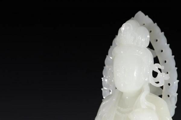 「館藏級」 羊脂白玉 和田玉籽料