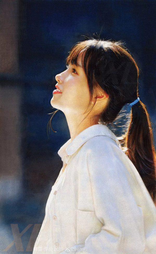 清華美院男神，被稱彩鉛界“冷軍”！他筆下的美少女令人牽魂夢繞