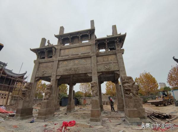 一座牌坊，就是一段歷史 一個故事