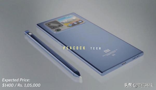 小米要學三星Note給12 Ultra加持手寫筆？概念渲染圖：手寫筆來襲