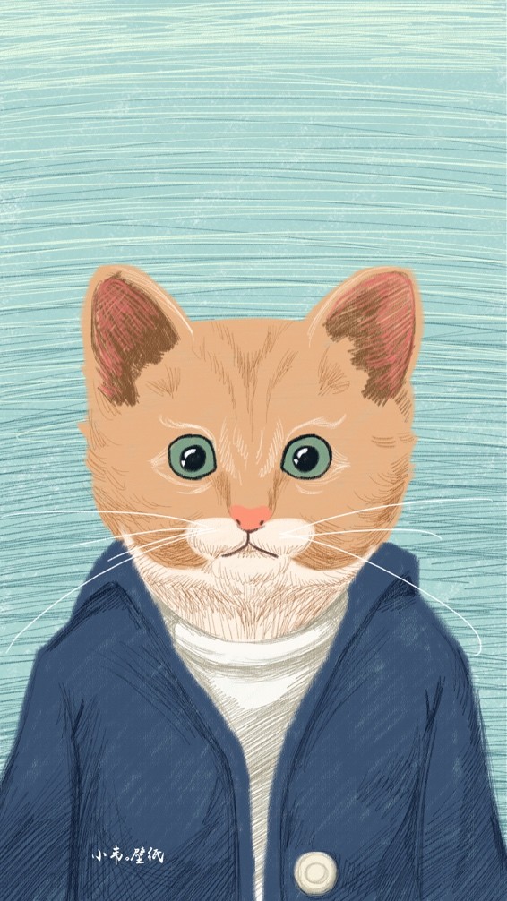 手機桌布：萌寵太酷，喜歡就收下吧
