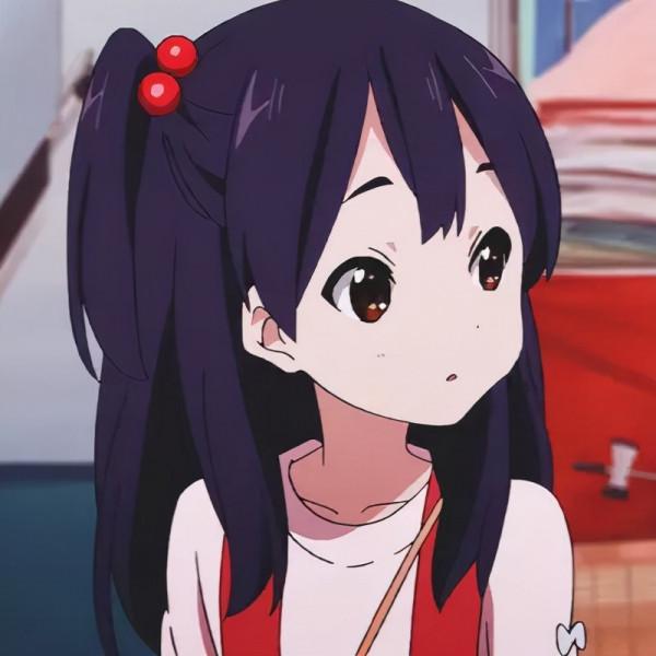 怦然心動的男女生動漫頭像