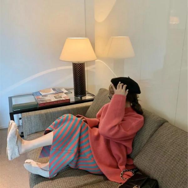 超仙網紅毛衣連衣裙子慵懶風兩件套裝洋氣女神女裝冬裝2021新款潮