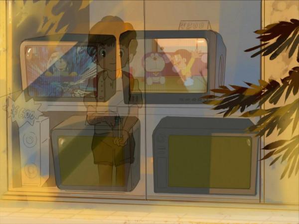 背景圖〈四十八〉：冷空氣來襲，哆啦a夢伴我，溫暖同行