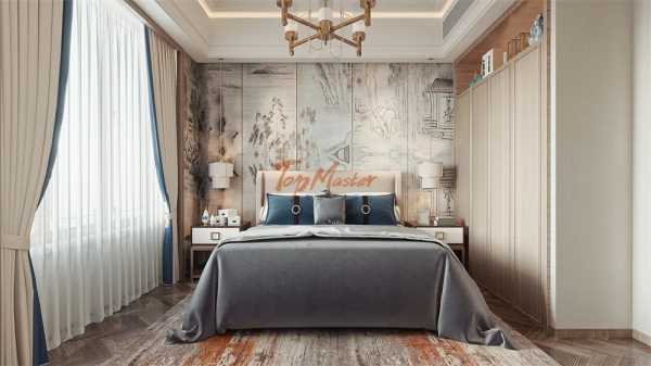 「魯班裝飾」昆明湖湖珀148㎡新中式,原木風的典雅大氣 「魯班裝飾」昆明湖湖珀148㎡新中式,原木風的典雅大氣