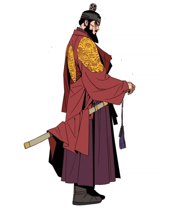 畫熱血漫畫的人設，真酷