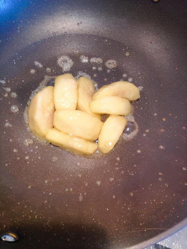 拔絲蘋果的做法