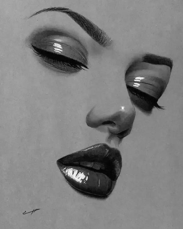 素描功底+高光的運用