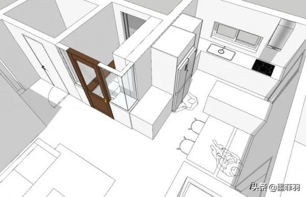 為什麼她家的老玄關，改完後大了一圈？內借20公分，效果一級棒