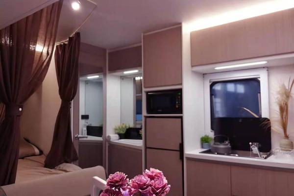 引進歐洲工藝技術，六米多拖掛居然有大空間多佈局，拓家拖掛房車