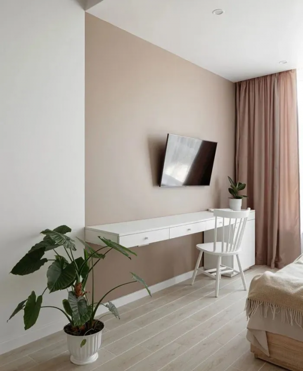 45㎡太擁擠？他拋棄客廳，把空間全給餐廳和廚房，太智慧了