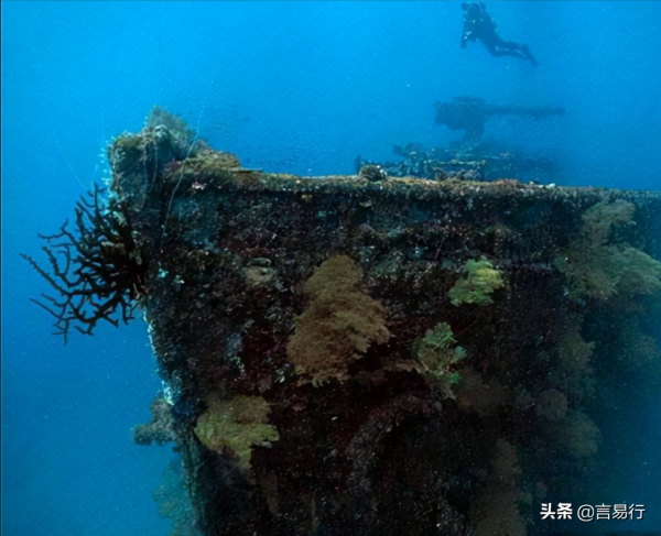 特魯克瀉湖有多恐怖，二戰時就有50多艘戰艦沉沒