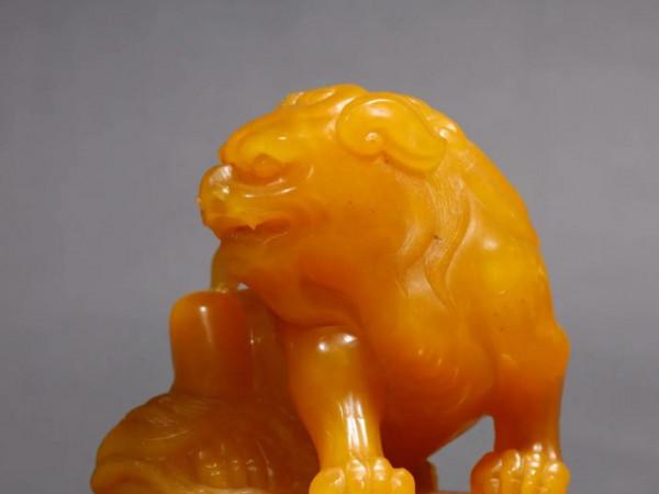 壽山田黃“印章”