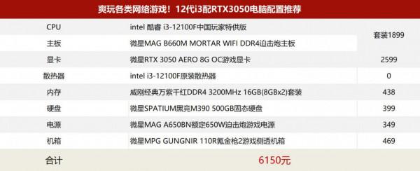 掐指一算，足夠玩了！2022&period;2&period;6最新電腦配置推薦