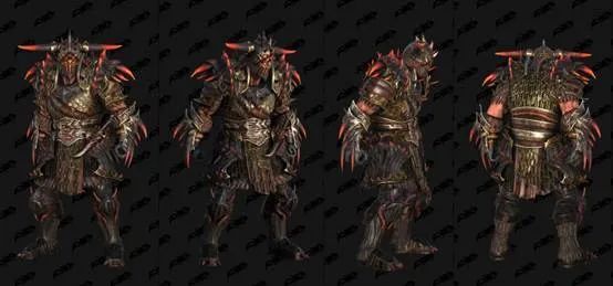 暗黑破壞神：不朽封測野蠻人盔甲套裝