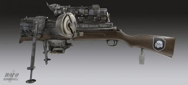 藝術 | 國外藝術家INKED BOMBSHELL的概念武器系統