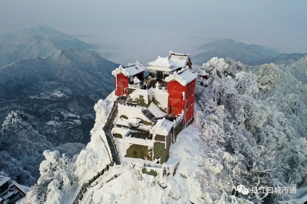 2022年春季丹江口最美雪景，你知道是哪裡嗎？