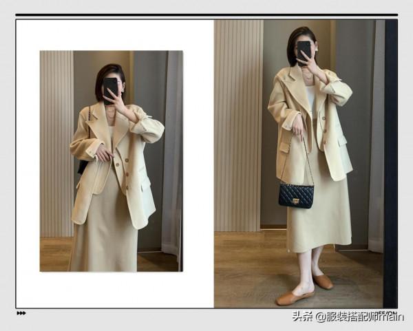 別隻穿褲子了！薄外套+裙子才是今年秋冬最時髦的開啟方式