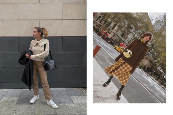 中秋節怎麼穿才能保暖且時尚！翻領毛衣超好看，5招技巧絕不翻車