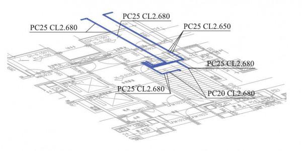電氣管線與結構分離不預埋施工，應用示例