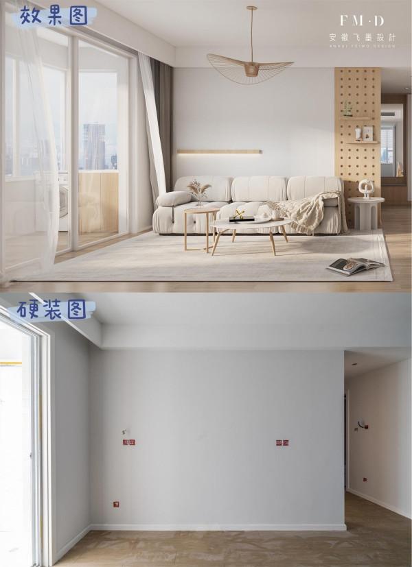 85㎡的溫馨日式兩居室，硬裝終於裝修結束，乾淨純粹的家我太愛了