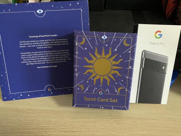 Google精心製作了一套Pixel 6主題的塔羅牌並送給粉絲