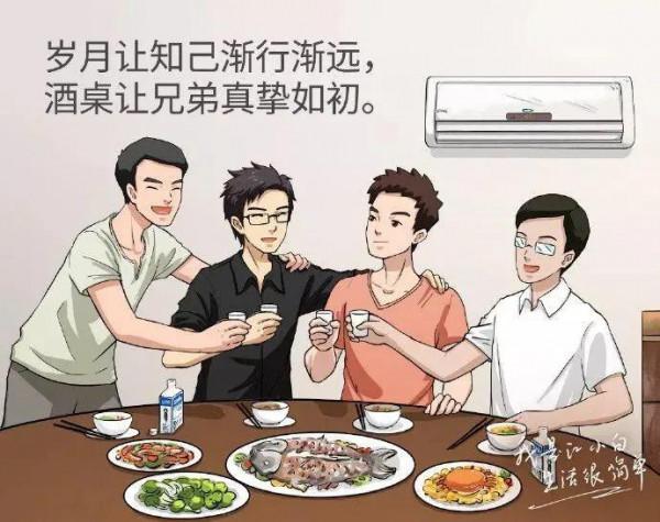 喝酒發的朋友圈 喝酒發的朋友圈