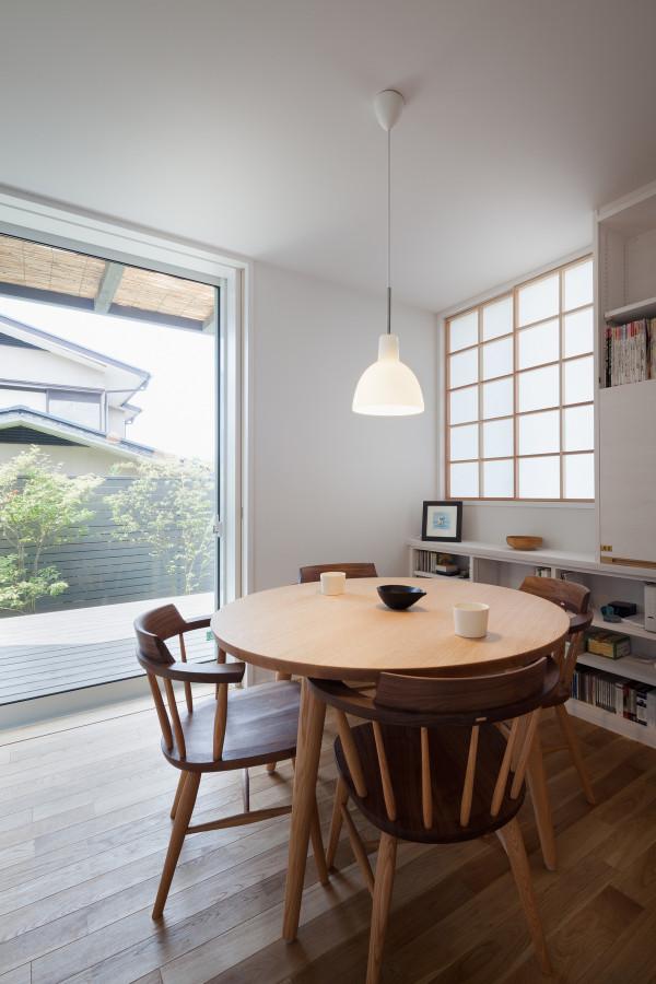 風景如畫的中庭之家