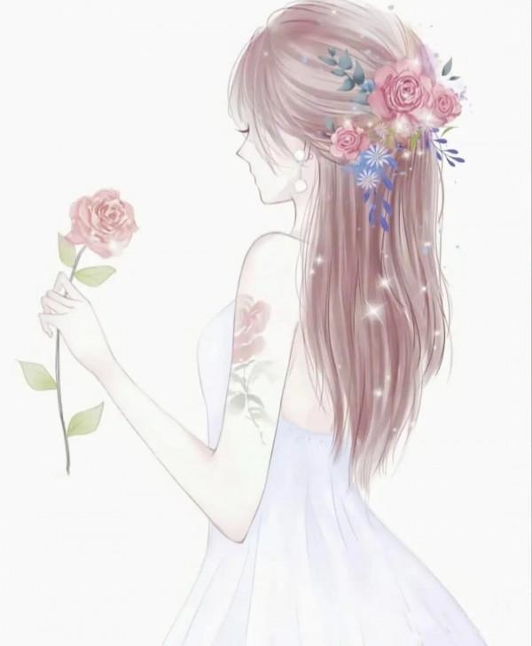 頭像｜動漫古風美人，秀色掩今古，荷花羞玉顏