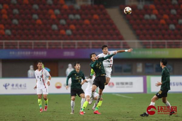 新疆隊1：2負於浙江隊奪得全運會男足U20亞軍