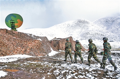 風雪出征向戰行&mdash;&mdash;火箭軍某部冬季實戰化演練掠影