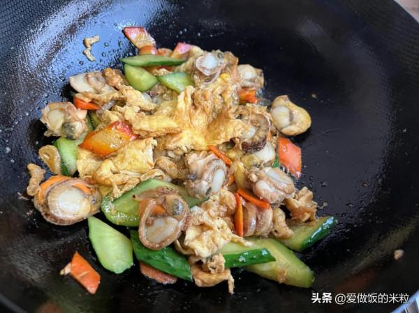 扇貝肉這麼炒，味道鮮美不腥氣，口感嫩滑肉不老