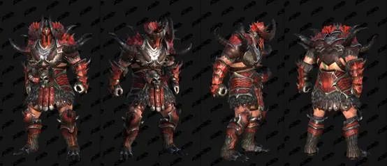 暗黑破壞神：不朽封測野蠻人盔甲套裝