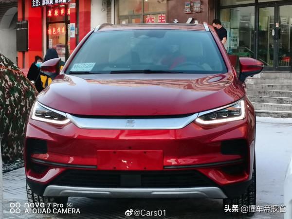 新車 &vert; 配刀片電池，最大續航700公里！新款比亞迪唐EV實車圖片曝光